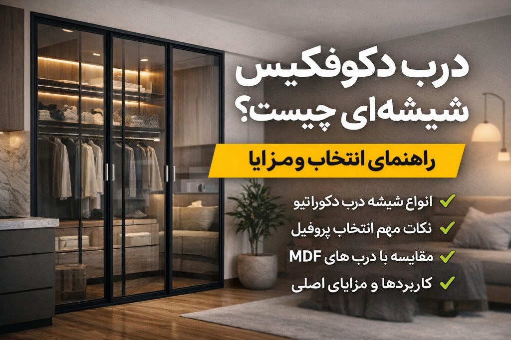 درب دکوفیکس شیشه‌ای چیست؟